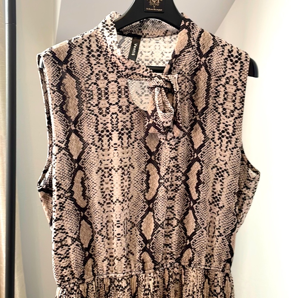 Venti6 snake skin dress
